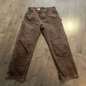 Carhartt double knee carpenter pants 34x32